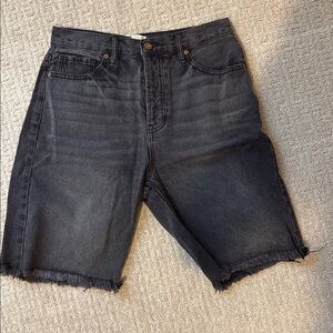 Bohme raw hem 9in shorts